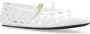 Dolce&Gabbana Loafers & ballerina schoenen Ballerinas Leather White in wit - Thumbnail 5