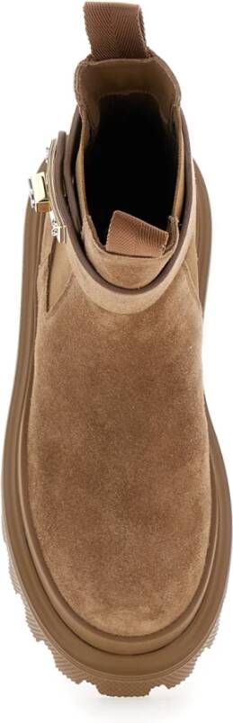 Dolce & Gabbana Beige Casual Laarzen Beige Dames