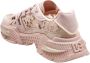 Dolce & Gabbana Beige Lace Airmaster Sneakers Pink Dames - Thumbnail 4