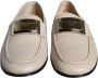 Dolce & Gabbana Beige Lederen Logo Plaque Loafers Beige Heren - Thumbnail 2