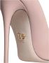 Dolce & Gabbana Beige Leren Stiletto Pumps Schoenen Beige Dames - Thumbnail 6