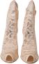 Dolce & Gabbana Beige Stretch Taormina Veterschoenen Beige Dames - Thumbnail 10