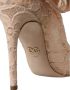 Dolce & Gabbana Beige Stretch Taormina Veterschoenen Beige Dames - Thumbnail 15