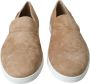 Dolce & Gabbana Beige Suede Caiman Loafers Schoenen Beige Heren - Thumbnail 8