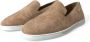 Dolce & Gabbana Beige Suede Caiman Loafers Schoenen Beige Heren - Thumbnail 3