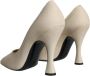 Dolce & Gabbana Beige Suède Hoge Hakken Pumps Beige Dames - Thumbnail 4