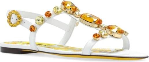 Dolce & Gabbana Bianca sandalen Multicolor Dames