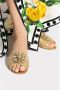 Dolce & Gabbana Bianca Slides Yellow Dames - Thumbnail 2