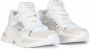 Dolce & Gabbana Bianco Mesh Low-Top Sneaker White Dames - Thumbnail 3