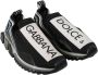 Dolce & Gabbana Black White Sorrento Sport Stretch Sneakers Zwart Heren - Thumbnail 21