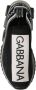 Dolce & Gabbana Black White Sorrento Sport Stretch Sneakers Zwart Heren - Thumbnail 23