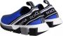 Dolce & Gabbana Blauw Zwart Lage Top Logo Sneakers Blue - Thumbnail 11