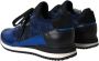 Dolce & Gabbana Blauw Zwart Kalfshaar Leren Sneakers Blue Heren - Thumbnail 4