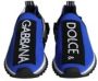 Dolce & Gabbana Blauw Zwart Lage Top Logo Sneakers Blue - Thumbnail 2