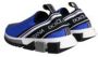 Dolce & Gabbana Blauw Zwart Lage Top Logo Sneakers Blue - Thumbnail 5