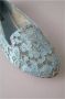 Dolce & Gabbana Blauwe Bloemenkant Loafers Schoenen Blue Dames - Thumbnail 2