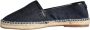 Dolce & Gabbana Blauwe Denim Leren Espadrilles Schoenen Blue - Thumbnail 4