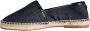 Dolce & Gabbana Blauwe Denim Leren Espadrilles Schoenen Blue - Thumbnail 10