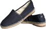 Dolce & Gabbana Blauwe Denim Leren Espadrilles Schoenen Blue - Thumbnail 13