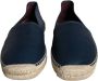 Dolce & Gabbana Blauwe Leren Espadrilles met Logo Details Blue Heren - Thumbnail 2