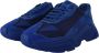 Dolce & Gabbana Blauwe Leren Sport Daymaster Sneakers Blue Heren - Thumbnail 2