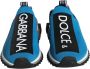 Dolce & Gabbana Blauwe Logo Lage Sneakers Blue Heren - Thumbnail 2