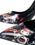 Dolce & Gabbana Blauwe Ruimte Robot Leren Hakken Pumps Schoenen Blue Dames - Thumbnail 6