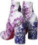 Dolce & Gabbana Bloemen Jersey Enkellaarzen Multicolor Dames - Thumbnail 4