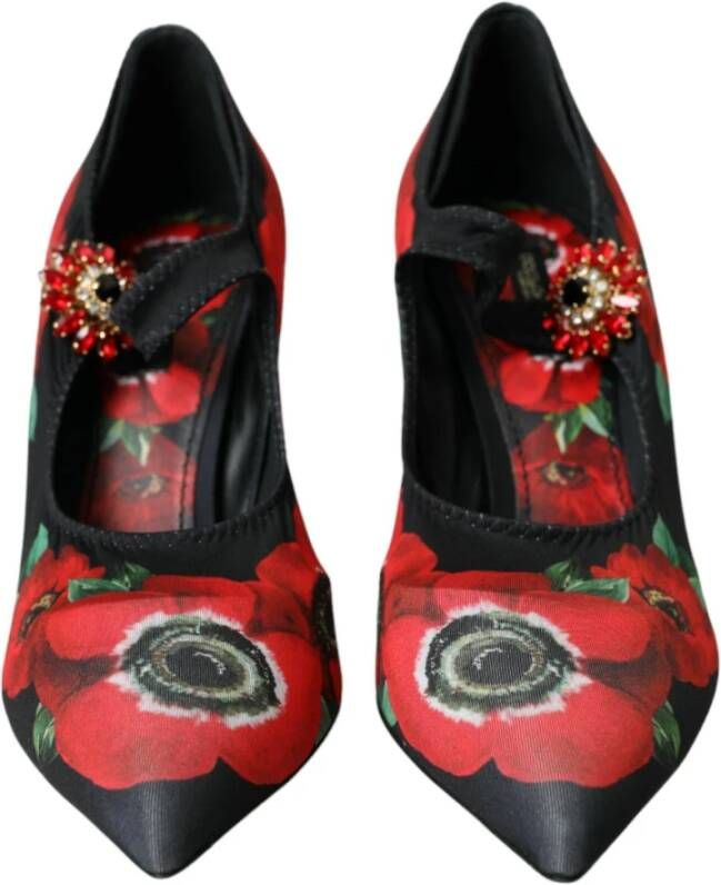 Dolce & Gabbana Bloemen Mary Jane Pumps Multicolor Dames