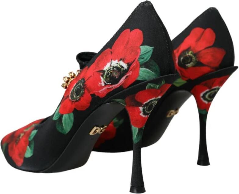 Dolce & Gabbana Bloemen Mary Jane Pumps Multicolor Dames