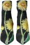 Dolce & Gabbana Bloemen Stretch Enkellaarzen Multicolor Dames - Thumbnail 2