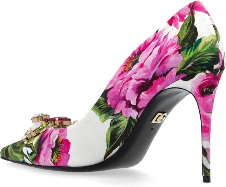 Dolce & Gabbana Bloemmotief hakken Multicolor Dames