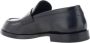 Dolce & Gabbana Blokhak Leren Loafers Amandel Teen Black Heren - Thumbnail 9