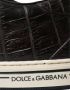 Dolce & Gabbana Bruine Croc Leren Casual Sneakers Brown Dames - Thumbnail 13