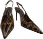 Dolce & Gabbana Bruine Hakken Schoenen Brown Dames - Thumbnail 4