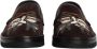 Dolce & Gabbana Bruine Katoenen Mocassin Loafers met Logo Brown Heren - Thumbnail 2