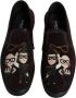 Dolce & Gabbana Bruine Katoenen Mocassin Loafers met Logo Brown Heren - Thumbnail 3