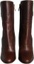 Dolce & Gabbana Bruine Leren Mid Calf Laarzen Brown Dames - Thumbnail 2