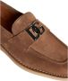 Dolce & Gabbana Bruine Platte Schoenen Nieuw Florio Ideaal Brown Heren - Thumbnail 4