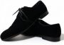 Dolce & Gabbana Zwarte Velvet Veterschoenen Black Heren - Thumbnail 8