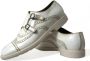 Dolce & Gabbana Witte Leren Derby Schoenen White Heren - Thumbnail 12