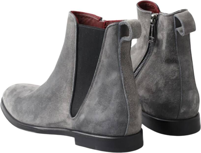 Dolce & Gabbana Chelsea Boots Gray Dames