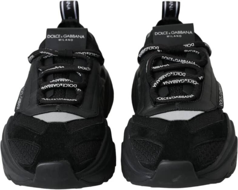 Dolce & Gabbana Chunky Sole Lace Up Sneakers Black Dames