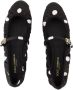 Dolce & Gabbana Cotton flats Black Dames - Thumbnail 4