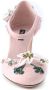 Dolce & Gabbana Dames Hakken met Bloemen en Juwelen Roze Dames - Thumbnail 6