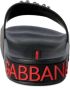 Dolce & Gabbana Designer Cooker Flip Flops Black Heren - Thumbnail 3