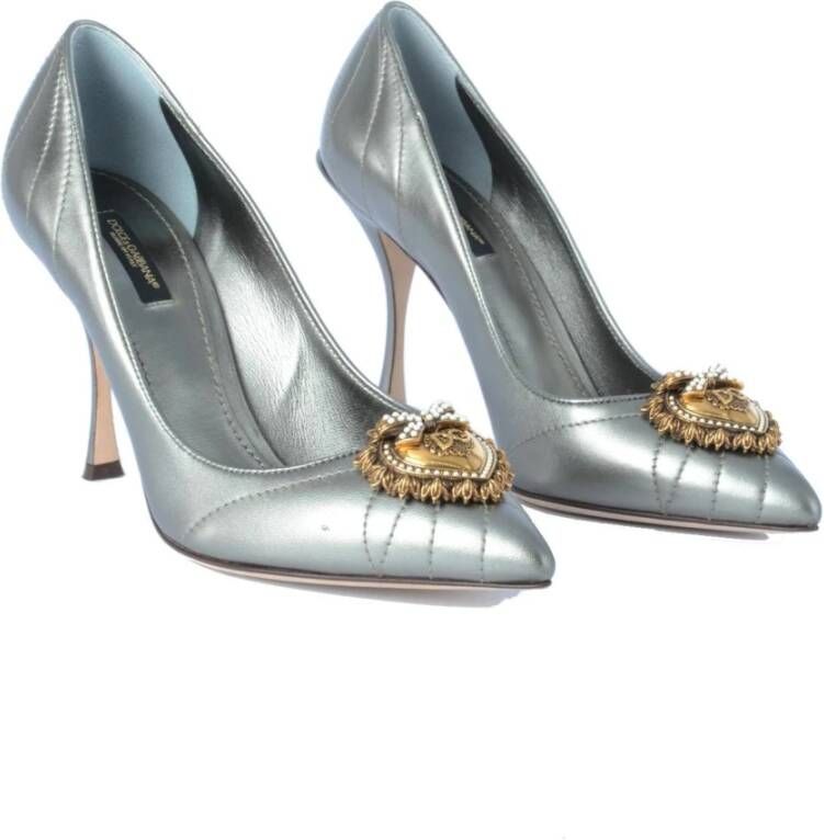 Dolce & Gabbana Devotion Hakken Schoenen Gray Dames