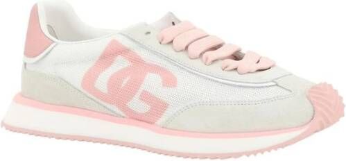 Dolce & Gabbana DG Cushion Leren Sneakers Multicolor Dames