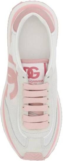 Dolce & Gabbana DG Cushion Leren Sneakers Multicolor Dames