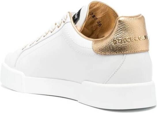 Dolce & Gabbana DG-versierde lage sneakers White Dames